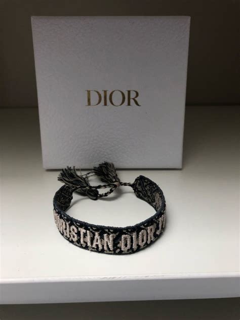 dior braceler|christian dior studded friendship bracelet.